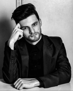 men s black suit jacket